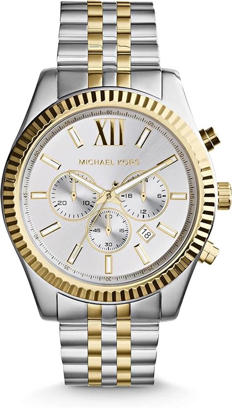 amazon herrenuhren michael kors|Amazon.com: Michael Kors Lexington Chronograph .